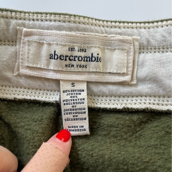 Vintage Abercrombie & Fitch kids Athletic Sweat shorts Y2K 90’s - Picture 4 of 6